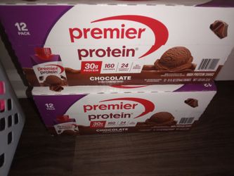 Chocolate premiere protein shake 12pks.