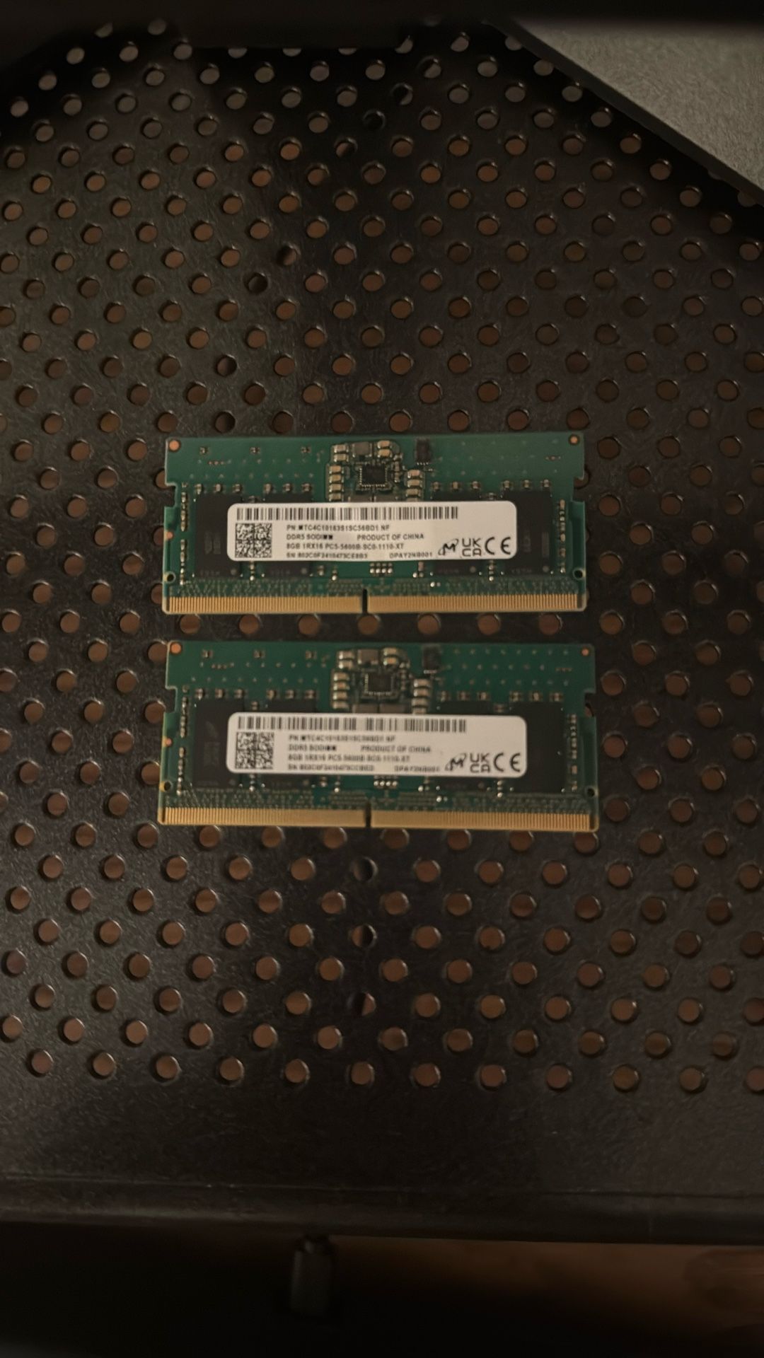 DDR5 2x8GB kit of 5600Mhz RAM