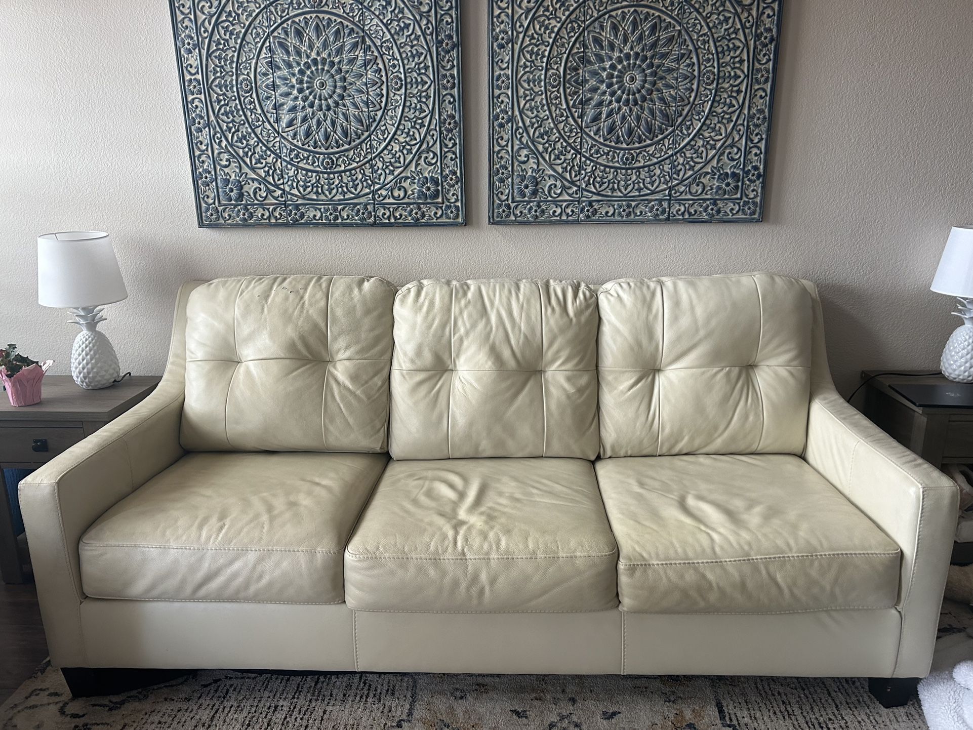 Real Leather Couch