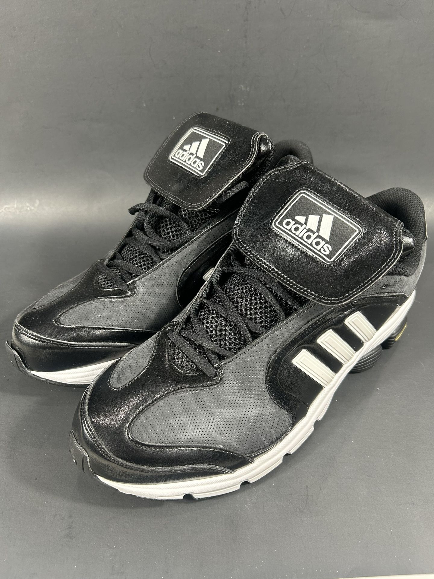 ADIDAS Men's Excelsior TR Baseball Trainer Shoes Sz Blk