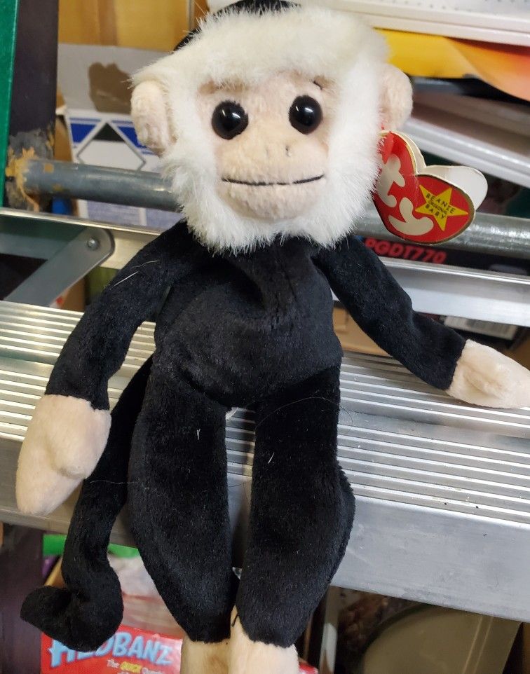 Ty Mooch 1996 Monkey Bean Bag Plush