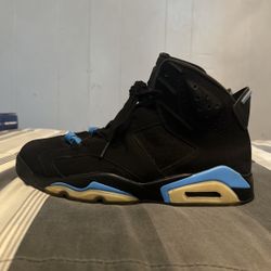 Jordan 6 Unc Black 