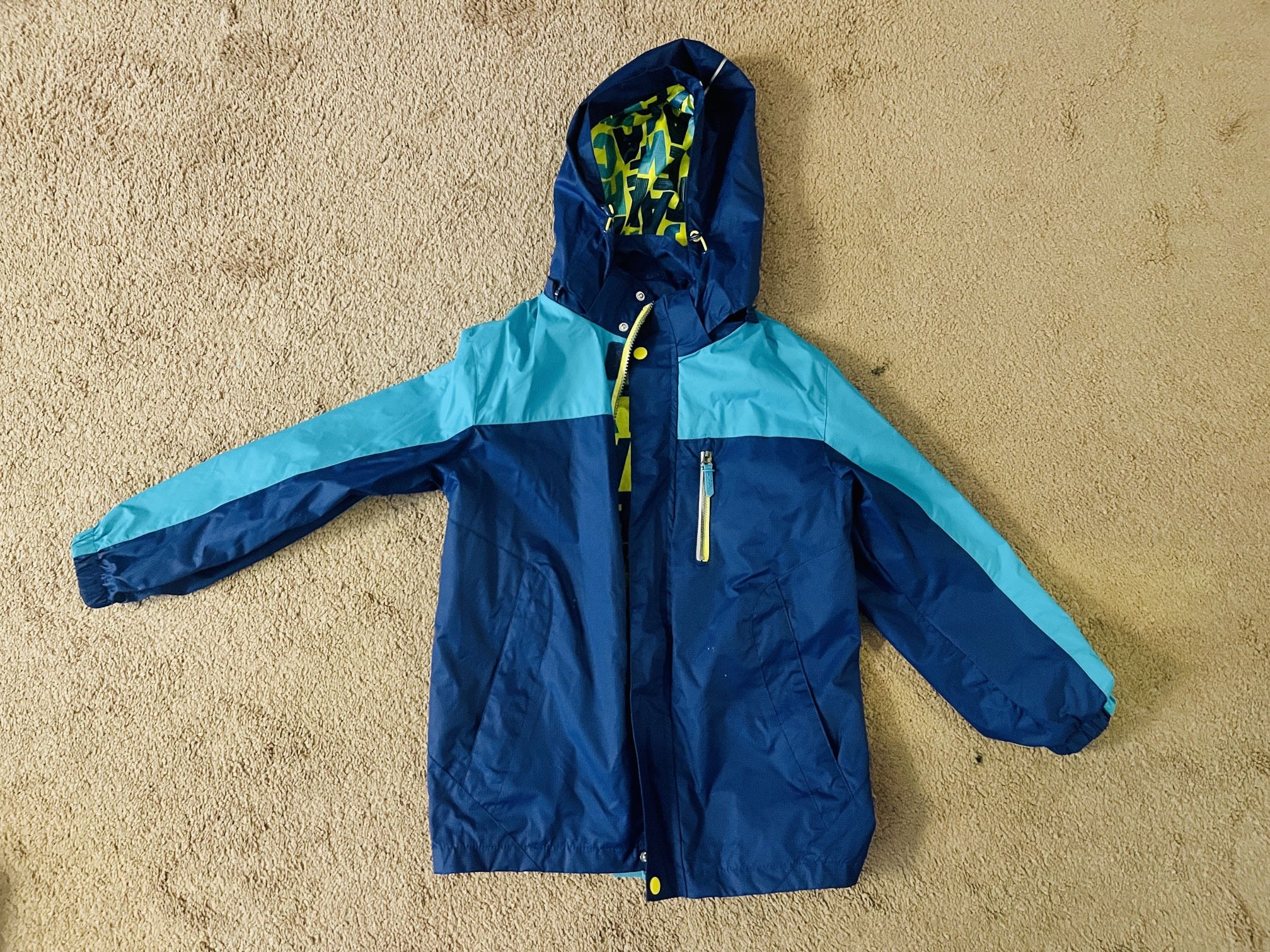 Unused Double Sided Jacket Rain Wear Wind cheaters For Boys And Girls 5-8 Years