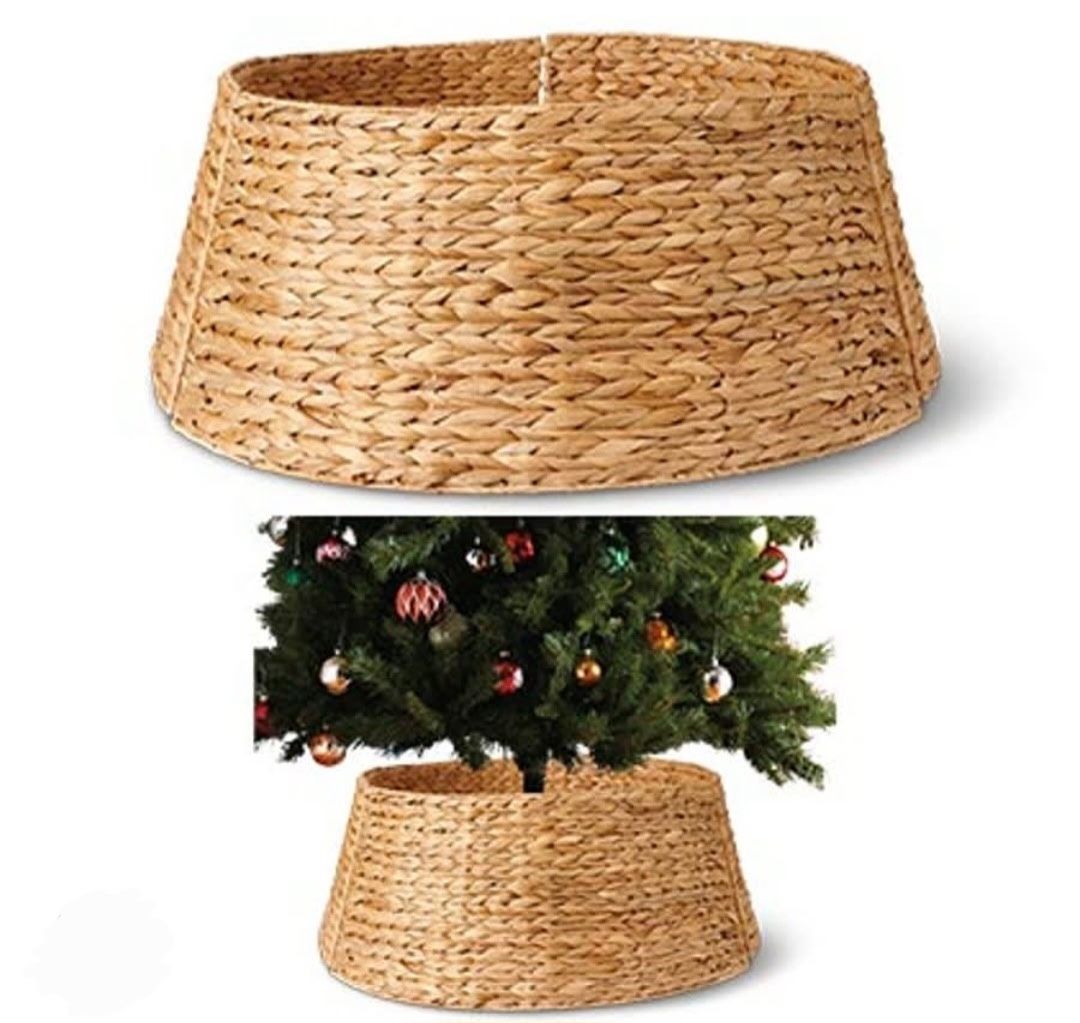Huntington Home Natural Woven Tree Collar