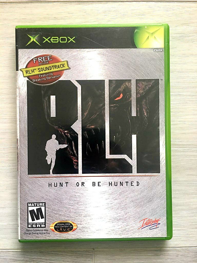RLH Run Like Hell for Microsoft Original Xbox Complete w/ Manual and Soundtrack