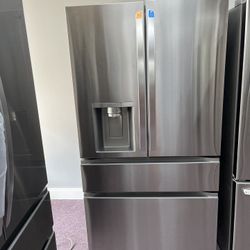 LG Open Box 36” 4 Door Refrigerator Free Delivery With 1 Year Warranty 
