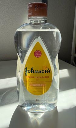 NEW Johnson's Shea & Cocoa Butter Oil, 20 fl oz