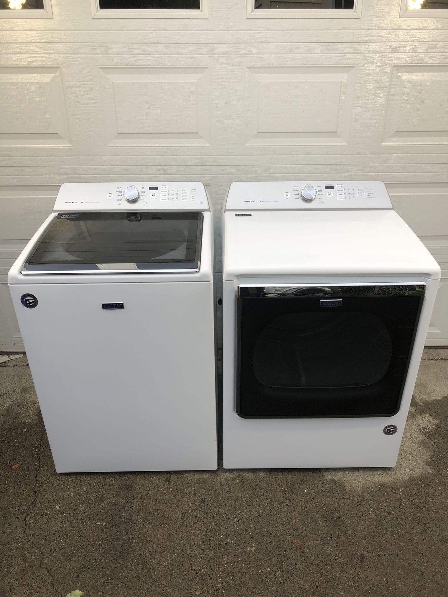 Maytag Bravos XL Washer Dryer 