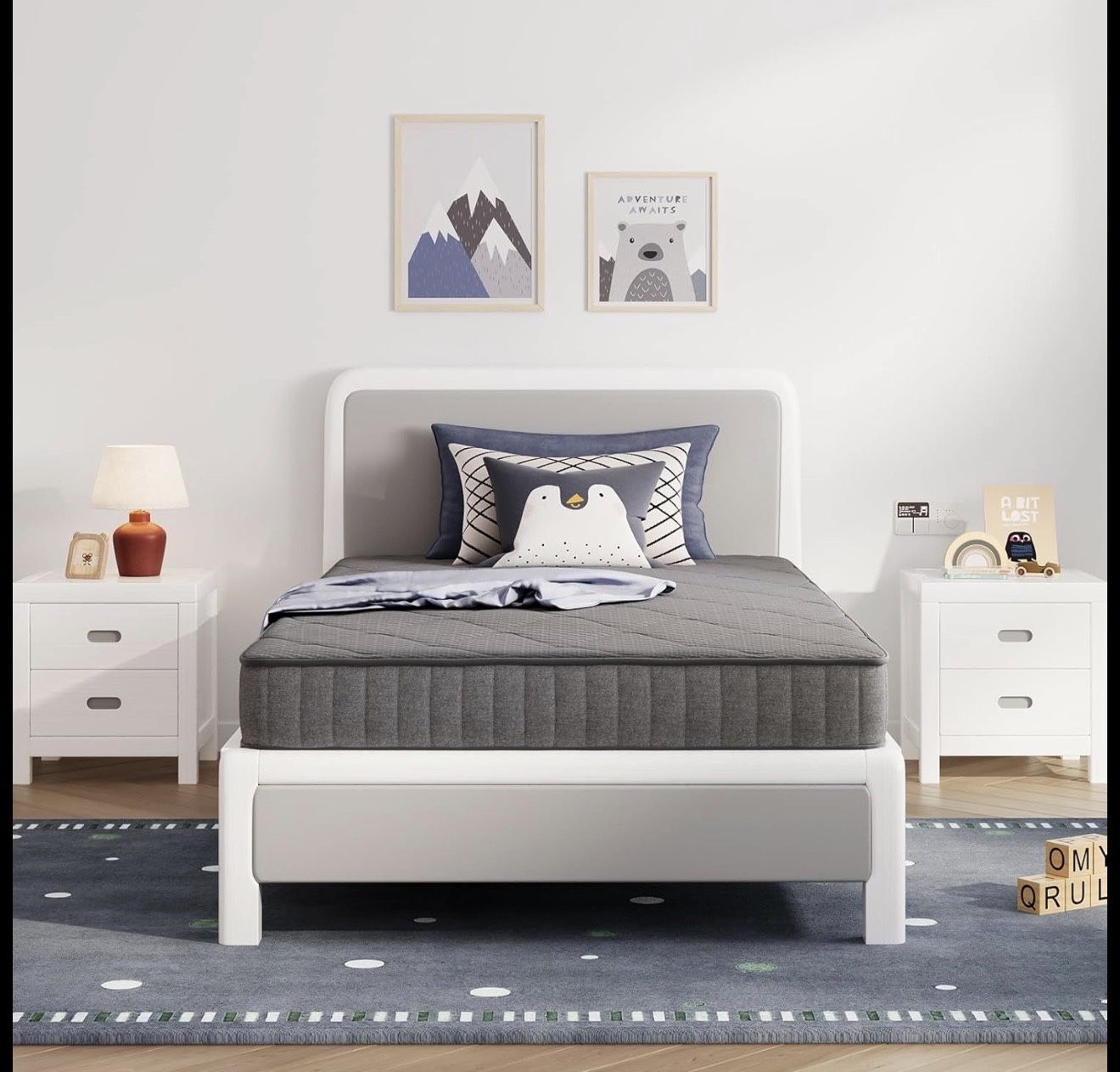 (New) Twin 6-Inch Hybrid Mattress