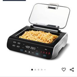 Gourmia Smokeless Indoor Grill & Air Fryer