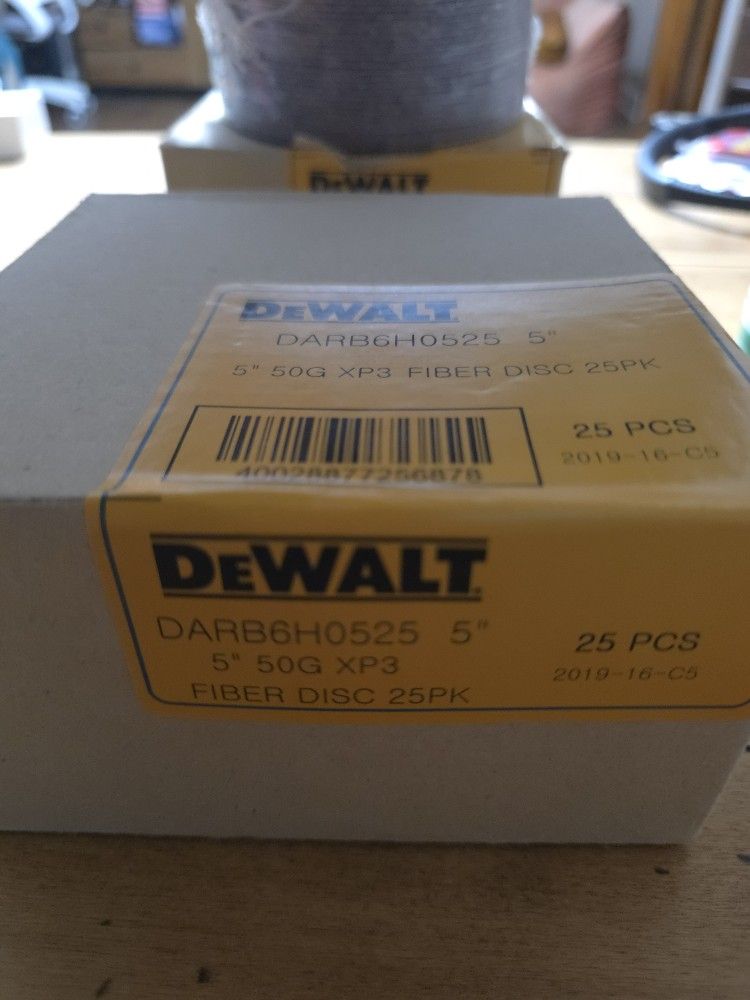 Dewalt Fiber Disk Bulk (25 Pack)
