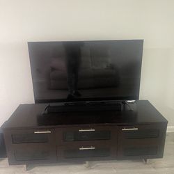 TV Stand mahogany 