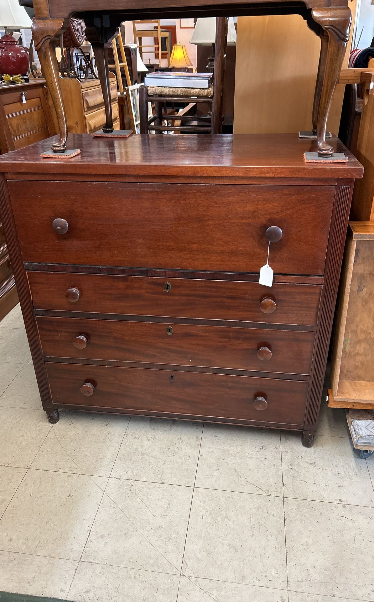 Mahogany Secretary/Chest