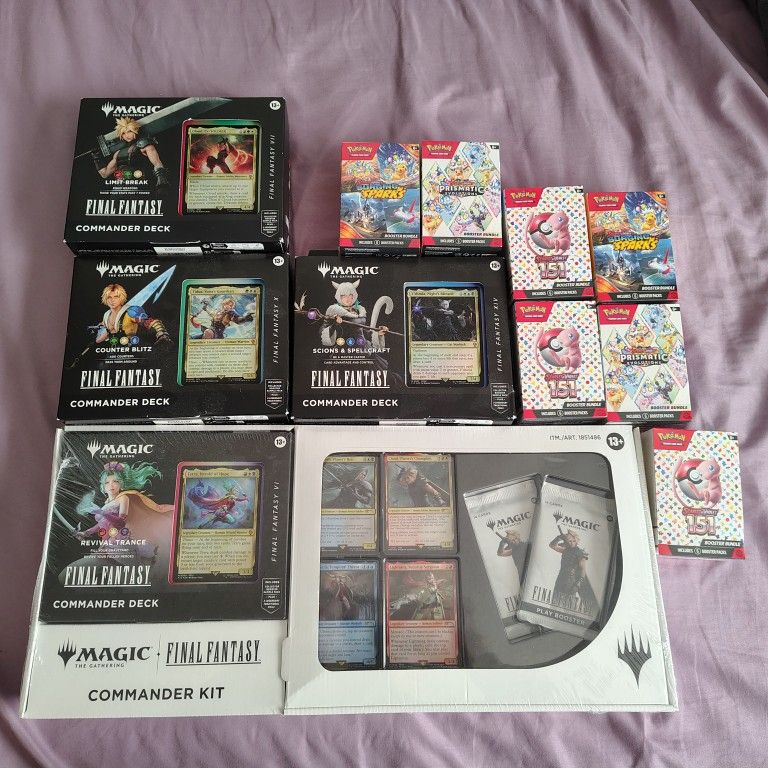 Sealed Collectable Trading Cards