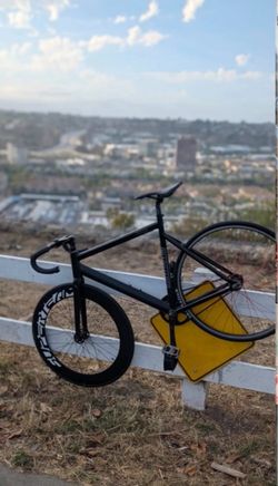 Fixed Gear bike State black-label 6061