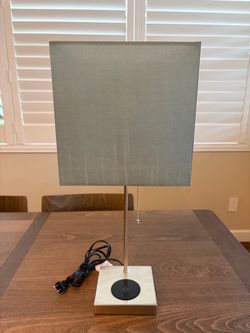 Nightstand Lamp-Wireless Charging Pad & USB Port