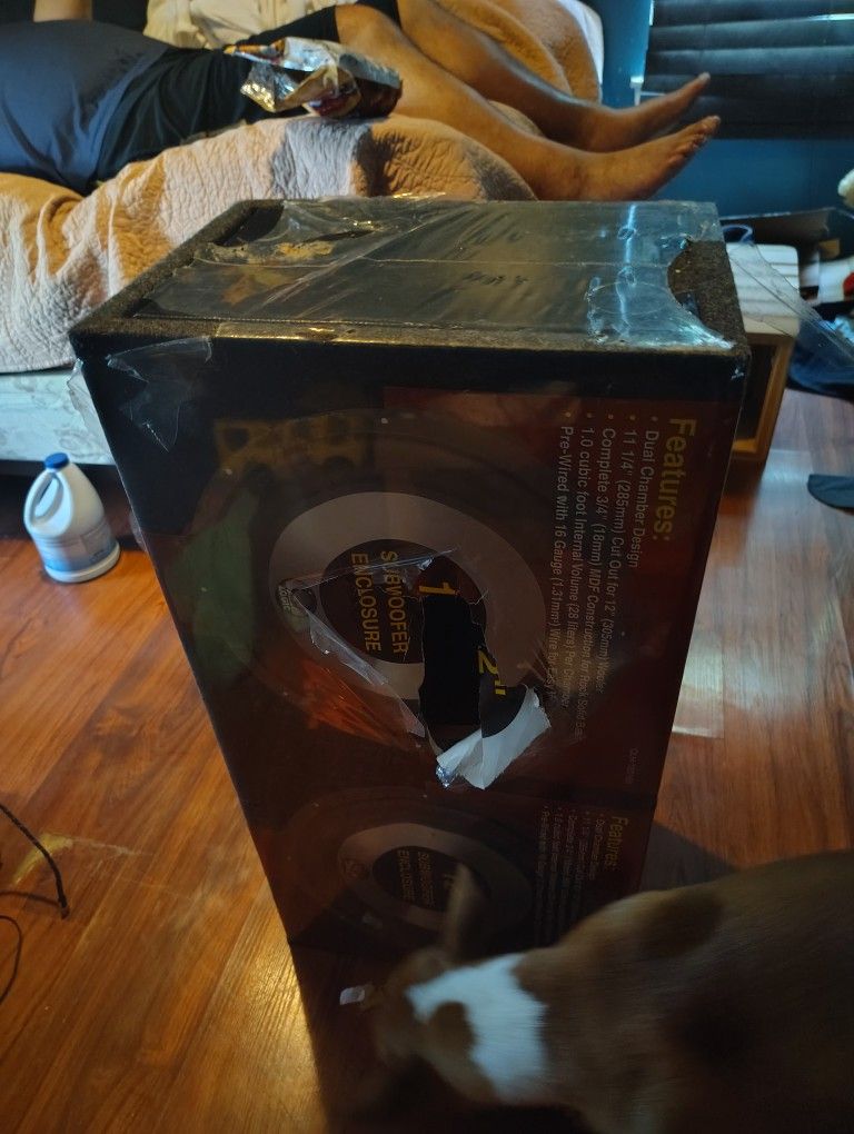 12in Speaker Box Never Used