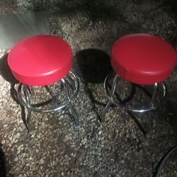 Red Stools 