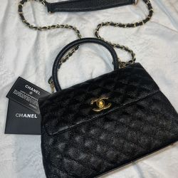 Chanel Black Quilted Shoulder Bag