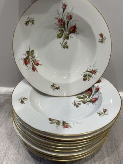 Rosenthal Germany Porcelain Soup Bowls / 10 Pieces