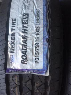 (contact info removed) new tyres