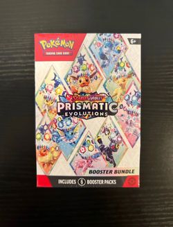 Pokemon TCG Prismatic Evolutions Booster Bundle - Brand New