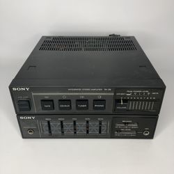 Sony TA-38 Integrated Stereo Amplifier