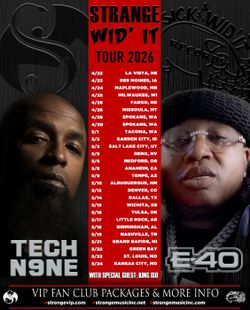 Tech N9ne & E-40 concert Anaheim 5/8