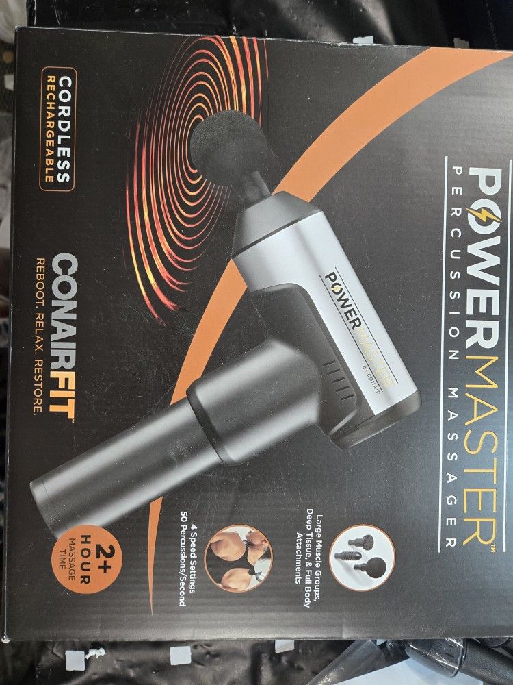 Power Master Precussion Massager New In Box