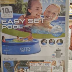Intex Easy Set 10 Ft Inflatable Pool