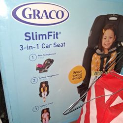 Graco Slimfit 3 In 1 Car Seat  Never Use D