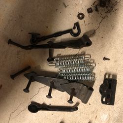 Fence gate hardware