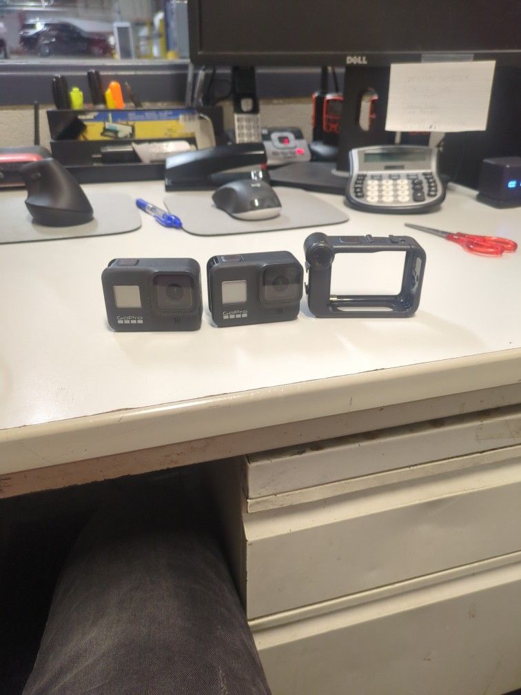 2 GoPro 8's With One Media mod