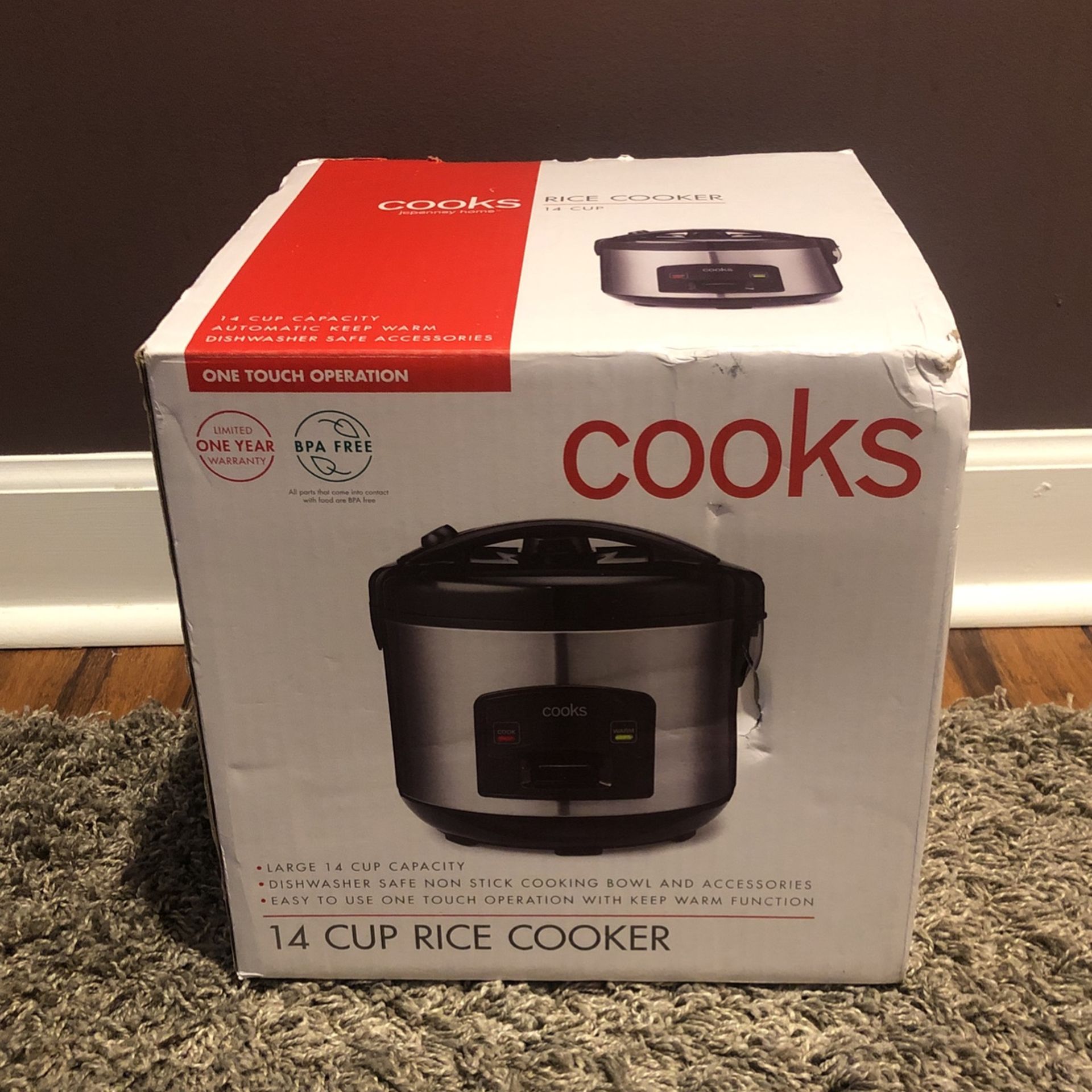 Cooks Rice Cooker 14 cups