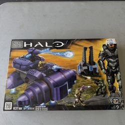 Mega Bloks Halo Covenant Wraith Building Set 637 Pieces 97014