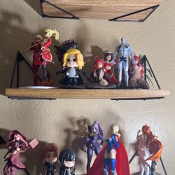 Assorted Anime Figurines