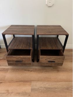 Nightstands - set of 2