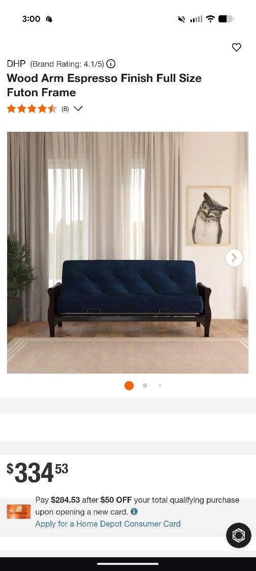 Wooden Futon Frame