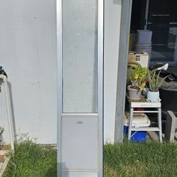 Sliding Glass Door Dog Door Insert – 6 ft Tall x 15 in Wide – Clear Glass