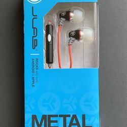 JLABS Metal Rugged Earbuds