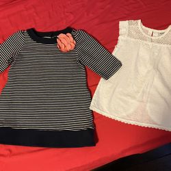 Janie And Jack Striped Tunic And Shirt