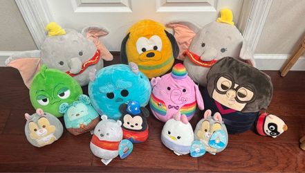 Disney Squishmallows Plush Toy some new with tags just $5 each or $50 for All
