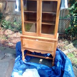 antique china cabinet