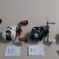 Lews,abu,and Diawa Reels