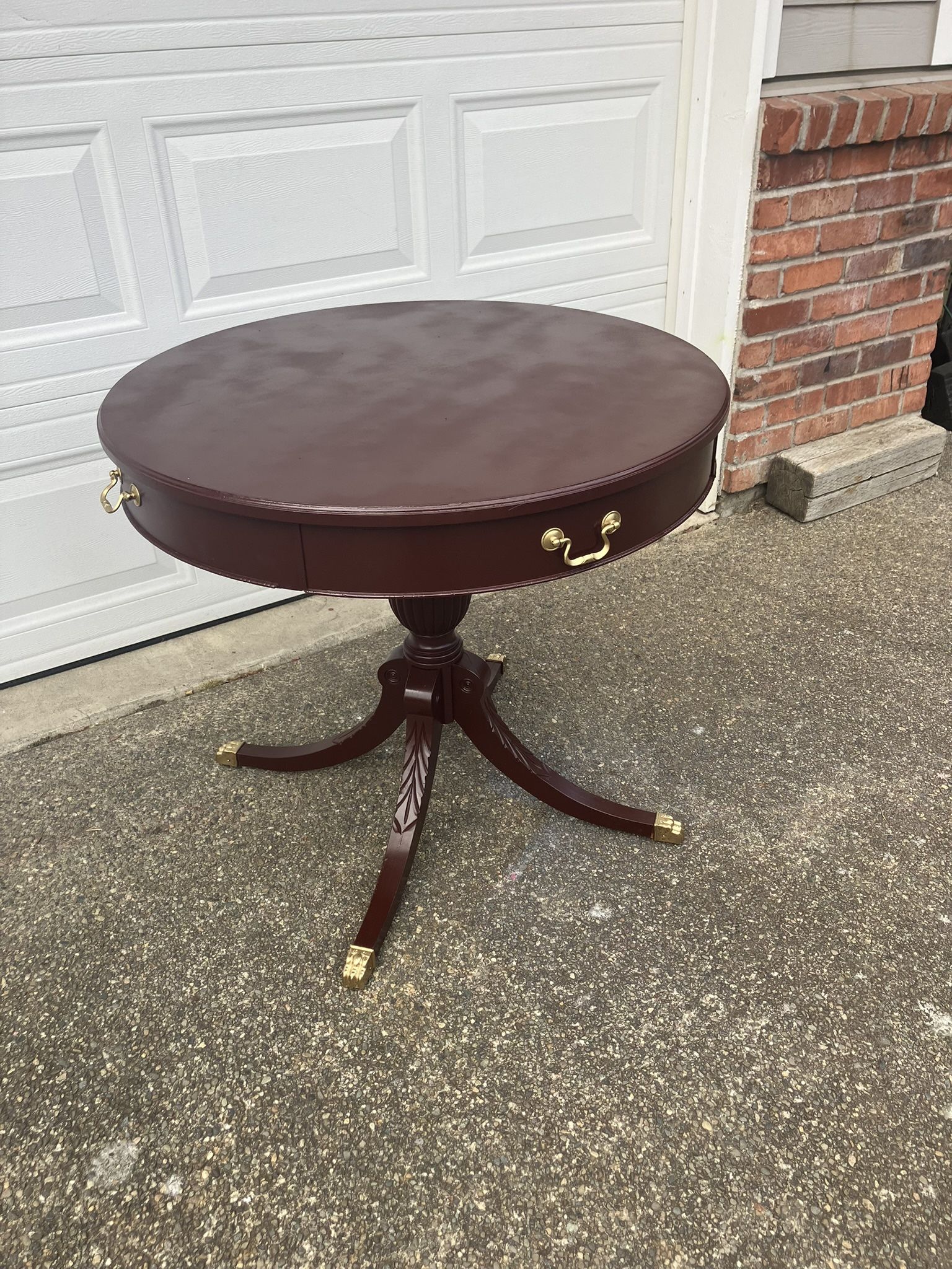 Table Entryway Duncan Fife Drum Table