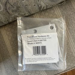 Post Mount Hardware Kit