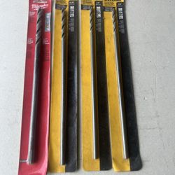4 Extended Length Drill Bits