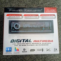 Power Acoustik Bluetooth Car Stereo Brand New In The Box 