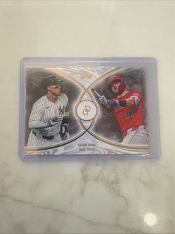 2026 Topps Dynamic Duals Aaron Judge / Mike Trout