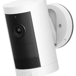 RING
Outdoor Cam Plus, Battery with 2K Video and Ring Vision, Low-Light Sight, and Mount-Anywhere Versatility - White